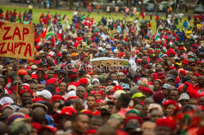 National Day of Action march in PTA